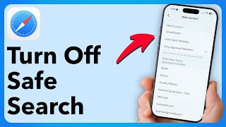How To Turn Off Safe Search On iPhone