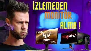 İzlemeden Monitör Alma ! Monitör Almadan Önce Bilinmesi Gerekenler