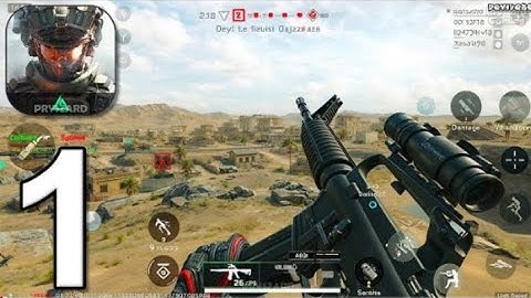 Delta Force - Gameplay Walkthrough Part 1 - Warfare (iOS, Android)