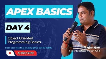 Salesforce Development | Apex Basics | Day 4 | AJ Skill Development Academy Ft. Nagarajan