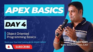 Salesforce Development | Apex Basics | Day 4 | AJ Skill Development Academy Ft. Nagarajan