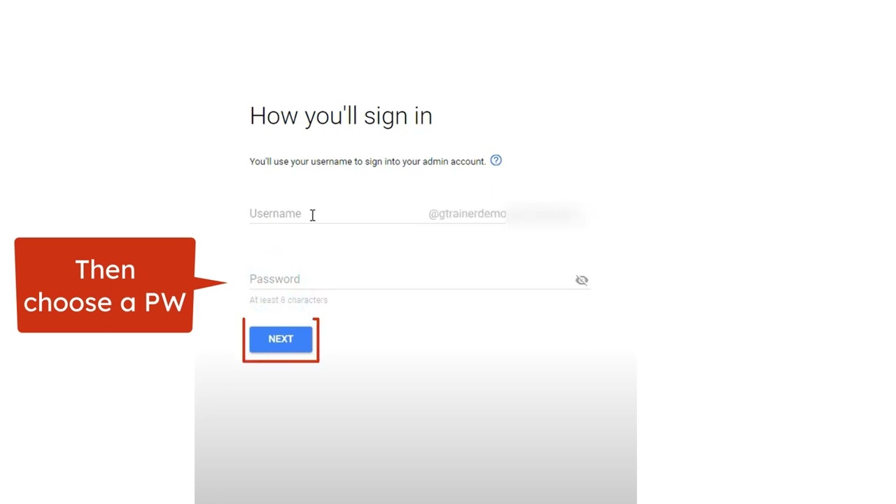 Step 3 - Creation Of A Google Workspace for Education Account