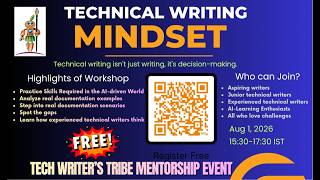 TWT Mentorship Event Aug 1 Think like a Technical Writer Recording