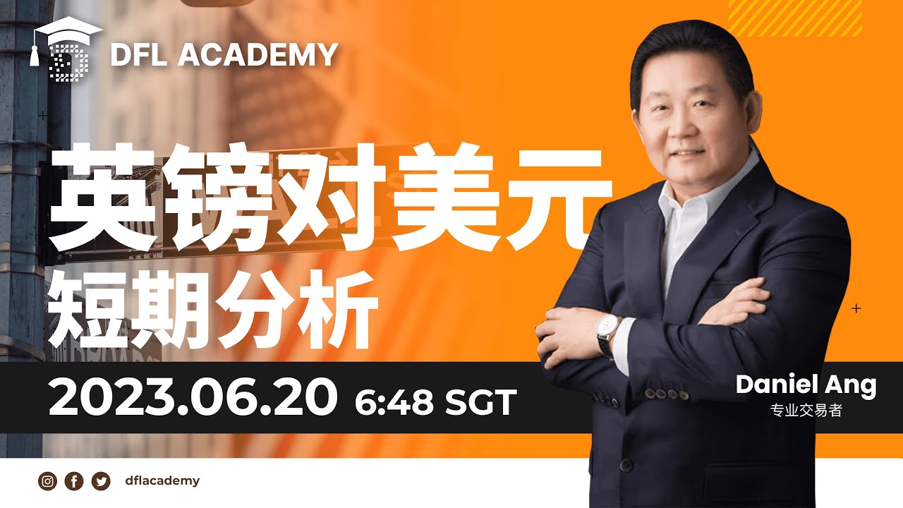 DFL - 每日英镑对美元短期分析更新 (20 June 2023, 06.48 SGT)