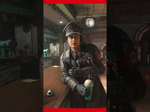 An Alternative Way to Handle the Milkshake Nazi in Wolfenstein II: The New Colossus