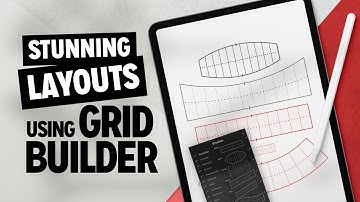 How to create stunning lettering layouts with Procreate & Grid Builder (Stefan Kunz Tutorial)