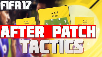 FIFA 17 4-4-2 THE BEST CUSTOM TACTIC & PLAYER INSTRUCTIONS AFTER PATCH