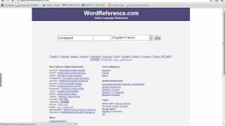 Word Reference Demo Video