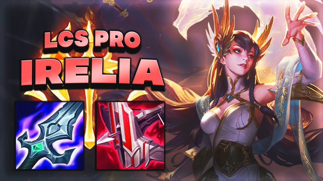 LCS PRO GETTING FED ON IRELIA IN SOLOQ! HOW TO PLAY IRELIA TOP LANE - League of Legends