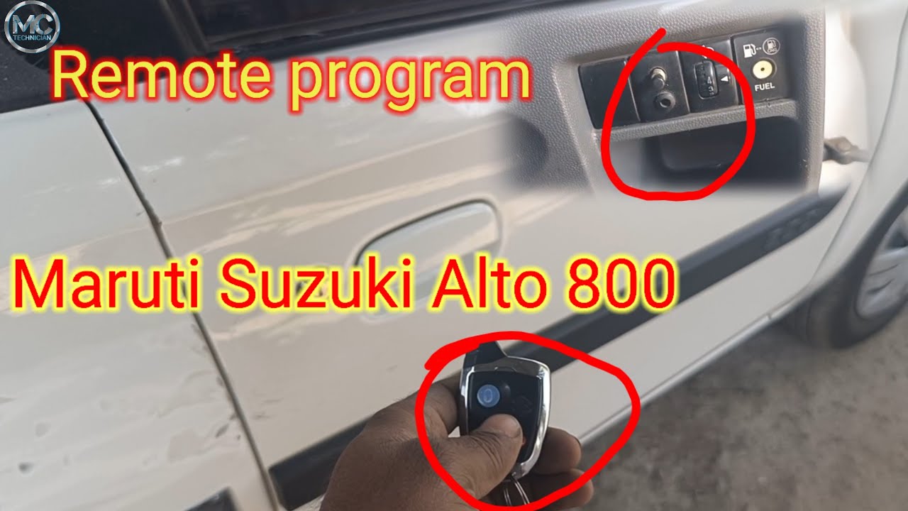 Maruti Suzuki Alto 800 Remote Matching