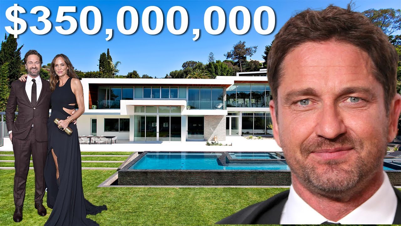 «Внутри потрясающего голливудского особняка и частного дома Джерарда Батлера!»