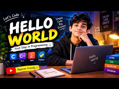 🔥 Your First C Program! | Hello World in C