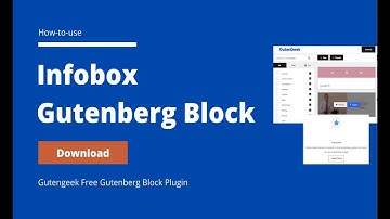Infobox Gutenberg Block: How to Use with Gutengeek Gutenberg Plugin