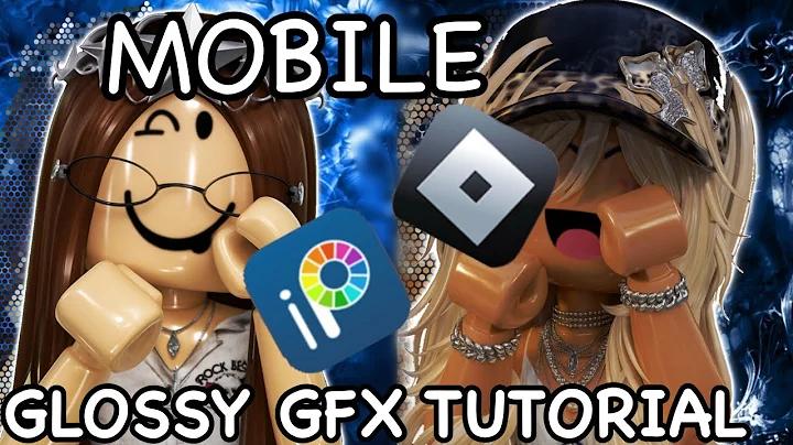 FREE GLOSSY GFX TUTORIAL FOR MOBILE ✅ | #roblox #gfx #foryou 