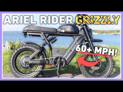 ARIEL RIDER…GRIZZLY…72 Volts...8000 Watts...Beastly...Fastest Bike in this Price Range!