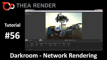Thea Render --- Darkroom / Network Render --- Tutorial #56