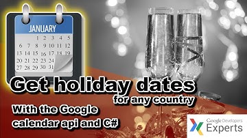 Beginners guide to Google API Key with C#,   #calendarAPI