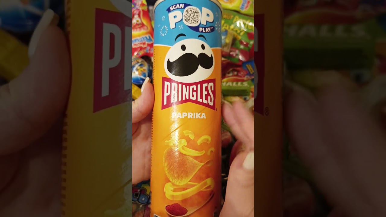 ASMR Unboxing PRINGLES Paprika 