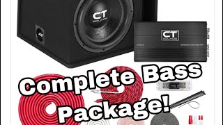 CT Sounds Complete Bass Package - Tropo 12"