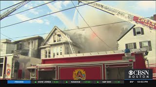 Revere Firefighters Battle 7-Alarm Blaze; 15 People Left Without A Home