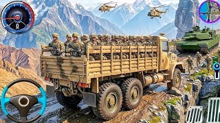 US Military Cargo Truck Simulator 3D – Army Transport Missions _ Android Gameplay screenshot 1