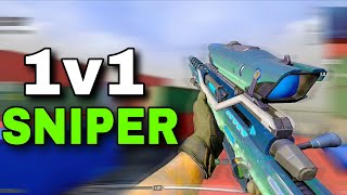 I 1v1’d a subscriber… this got out of hand #callofduty #1v1sniper 
