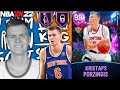 DARK MATTER KRISTAPS PORZINGIS GAMEPLAY! HE PROVES WHY HE IS A FAN FAVORITE IN NBA 2K22 MyTEAM!