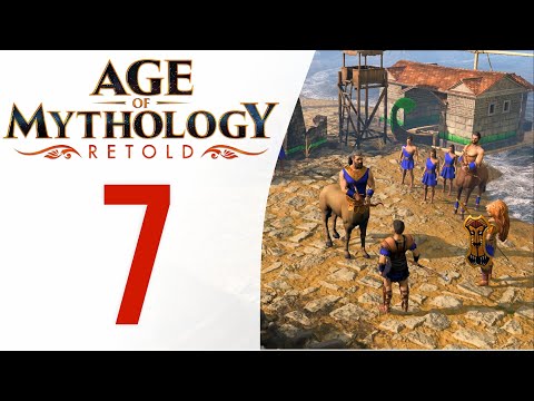 Снова разбойники ⚡ Прохождение Age of Mythology: Retold #7 [Падение трезубца]