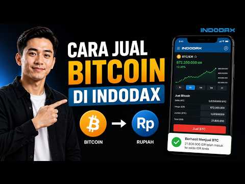 Cara Jual Bitcoin di Indodax