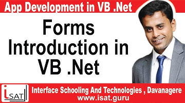 Forms Introduction In VB Net