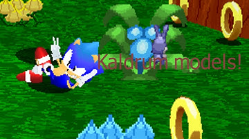 Sonic Robo Blast 2 - Kaldrum models v2 & Knuckles
