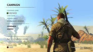 Sniper Elite 3 Controller layout & Game options-Xbox One