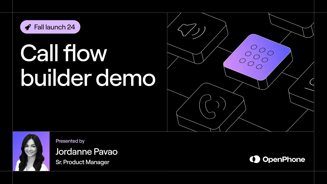 Call flow builder demo