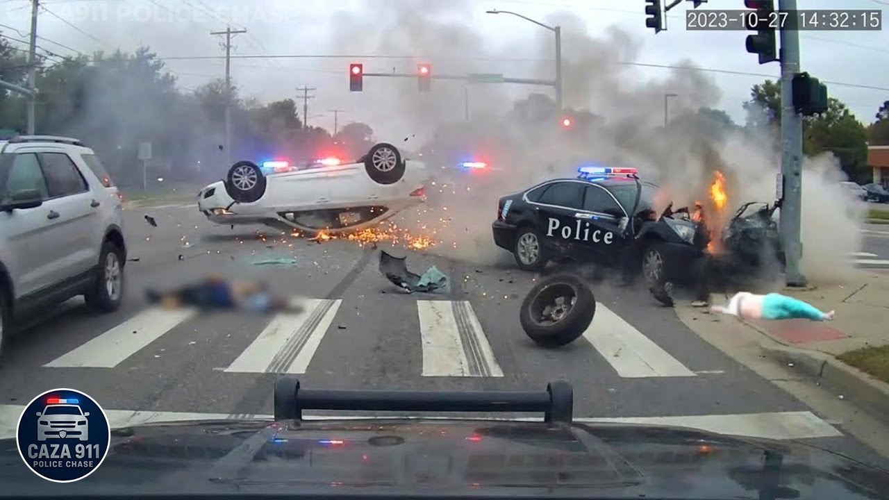 MOST SHOCKING High-Speed Police Chases Caught on Dashcam! You Wouldn't ...