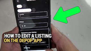 How To Edit a Listing on the Depop App: Quick Fix!