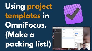 How to Save Time with Project Templates in OmniFocus 3