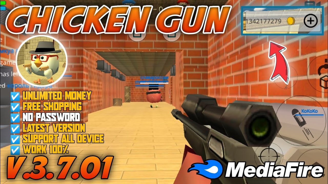 Chicken Gun MOD APK 3.7.01 (Menu/Unlimited money/Health) Download