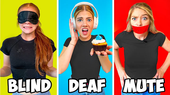 Blind, Deaf, And Mute Baking Challenge!