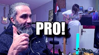 PRO AYU GUSFANZ! REACTION, she plays 'Stay' by Andy James! Guitar Cover!