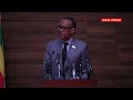 President Kagame speaking at the Continental Forum on Education and Youth Employability - Nouakchott