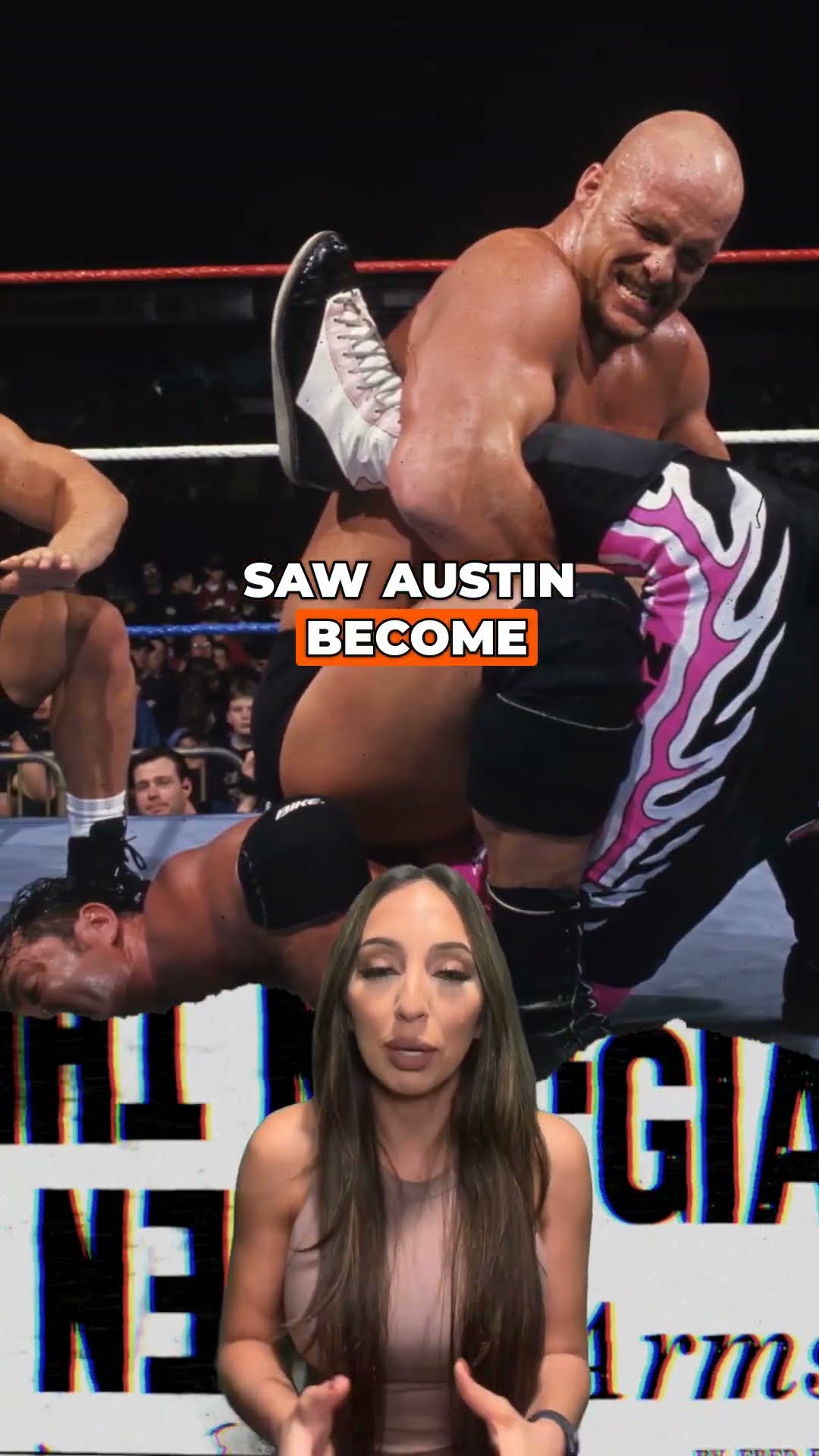 AI picks the second best match in wrestling history #WWE #SHORTS #StoneCold #BretHart