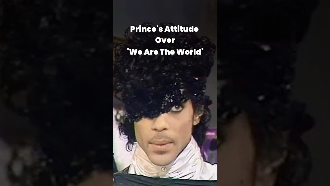 Why Prince Wasn't In 'We Are The World' Charity Recording? #prince
