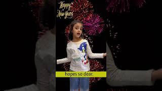 New Year Poem in English | English Poem | Poems in English | #shorts