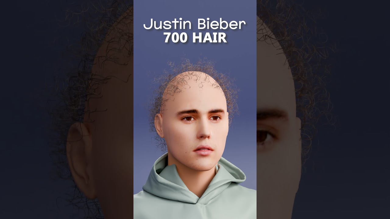 Justin Bieber With Curl Hair 