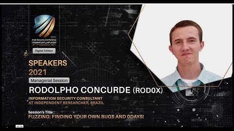 ASC2021 - Fuzzing: Finding Your Own Bugs  and 0days! - Rodolpho Concurde (ROd0X)