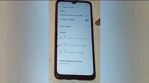 How to on and off vibrate for incoming calls in realme c25y,on and off vibrate on incoming calls set
