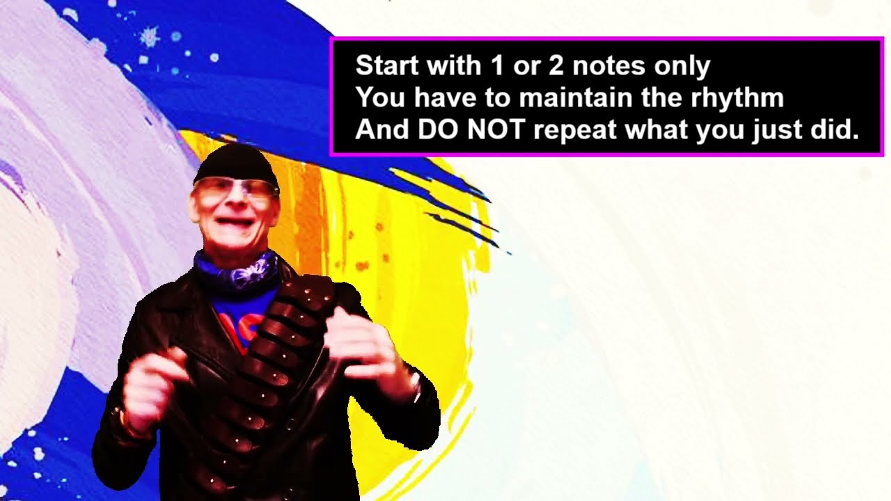 Harmonica How to start improvising Naturally from a figure