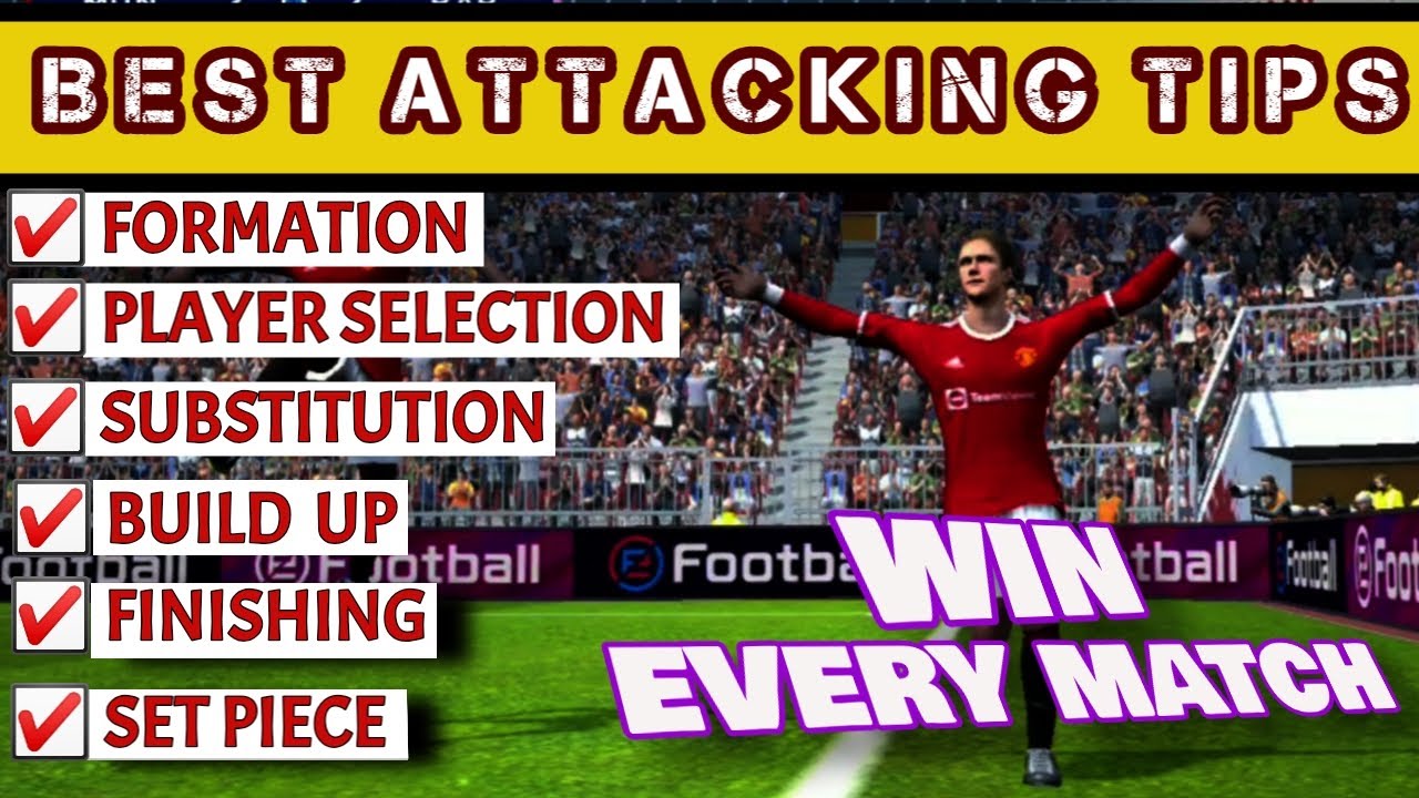 BEST ATTACKING TIPS THAT HELP YOU WIN EVERY MATCH •• PES MOBILE 21 ••
