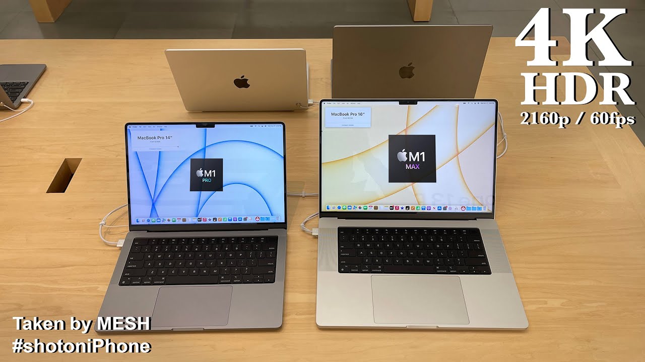 MacBook Pro 2021 - M1 Pro vs M1 Max / 14” vs 16” (Design Review ...