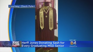 Marjory Stoneman Seniors Receive Free 'MSD Strong' Sashes & Lapel Pins
